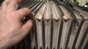 Ремонт сгнившей тульской гармони ресгистровой.