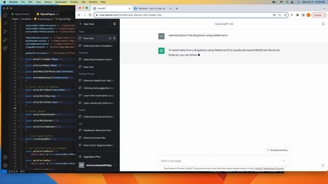 AI Automation in Selenium (live demo): Automate Dropdown in Selenium with GPT