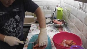 Горбуша в собственном соку.