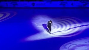 Дмитрий Алиев — показательное выступление на ВС «Кубок МАВИС» по синхронному катанию (26.II.23)