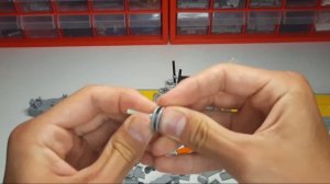 Ямато из лего|||2 часть сборки