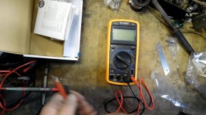 мультиметр  цифровой для дома  DT9208 A .