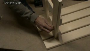 Видеоинструкция к скамейке 900х390х450 для бань и саун