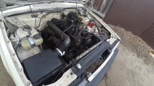 Работа VW дизеля на Volvo - 740 / 2,4 D от LT - 6ц./ 2,4л.