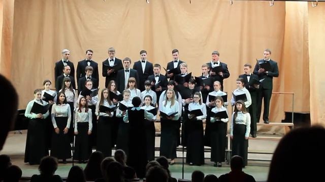 Кантата Москва 1 ч, С мала ключика.Хор НТКИ смотреть онлайн