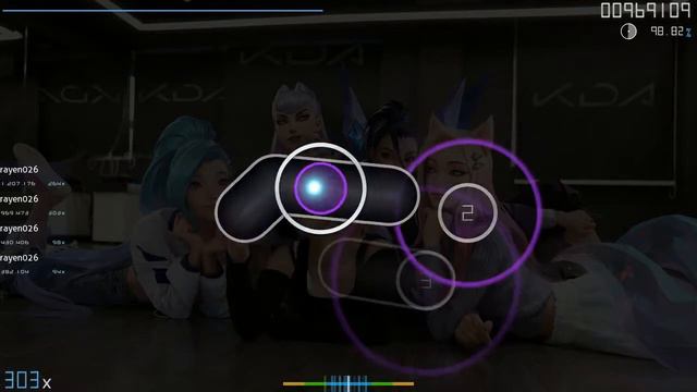 🔥osu!🔥  /    🔥K DA DRUM GO DUM🔥 смотреть онлайн