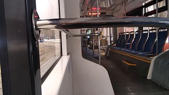 Поездка на Трамвае №46 Из Депо (Большой Матросский Переулок–Метрогородок) Москва 17.03.2023