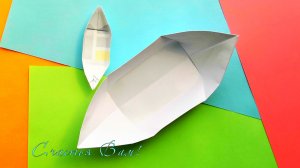 Лодочка оригами из бумаги для начинающих. Boat origami | Easy paper craft