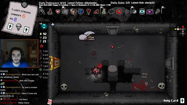 How to Find HOLY CARDS Easily | Tainted Lost Win Streaks | The Binding of Isaac Repentance | S3E07 смотреть онлайн