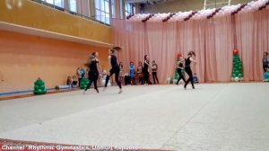 Открытое занятие. Показательный номер. 30.12.2017 Ижевск Художественная гимнастика