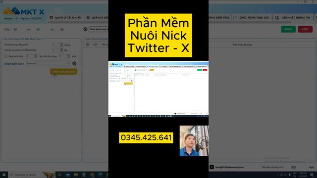 Cách Tăng Tương Tác Twitter Bằng Phần Mềm MKT X #mktx #phanmemmkt #tuongtactwitter #phanmemtwitter