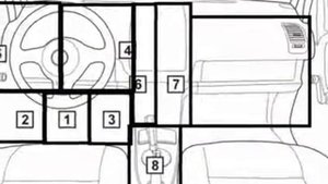 Chrysler Voyager Ii  1990 08 1995 10 Diagnostic Obd Port Connector Socket Location Obd2 Dlc Data Li
