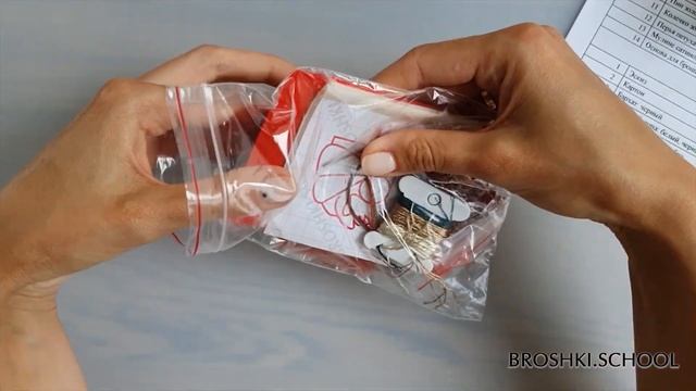 История сборки и состав полного набора материалов для курса BROSHKI.SCHOOL смотреть онлайн