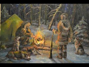 Джек Лондон. Белый клык. Часть 1. Глава 1. Погоня за добычей. Окончание.