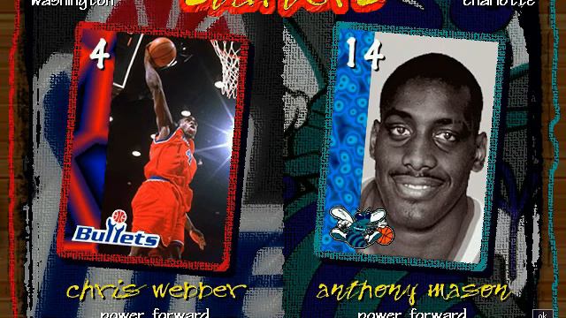 NBA Live 97 - Charlotte Hornets - Match intro смотреть онлайн