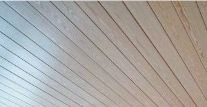 Принял решение подшивать потолок на веранде имитацией бруса.