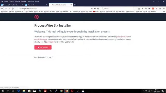How to install Twilight Site Profile for Processwire CMS смотреть онлайн