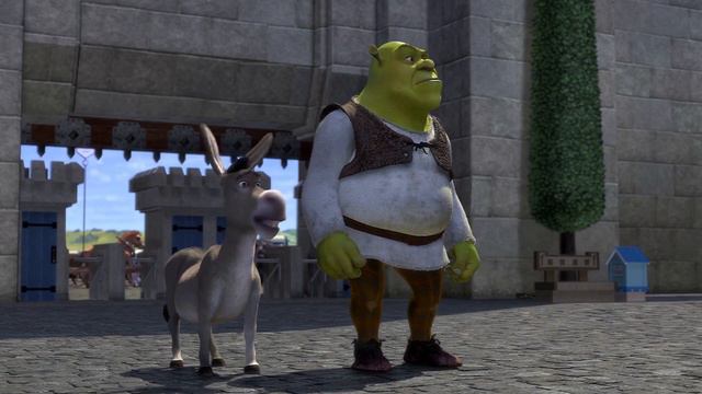 Shrek - That must be Lord Farquaad's castle - Duloc is a perfect place - Let's do that again смотреть онлайн
