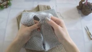 Безрукавка для мальчика.3 часть