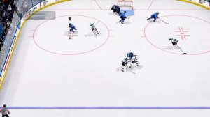 NHL 09 Gameplay Atlanta Thrashers vs San Jose Sharks