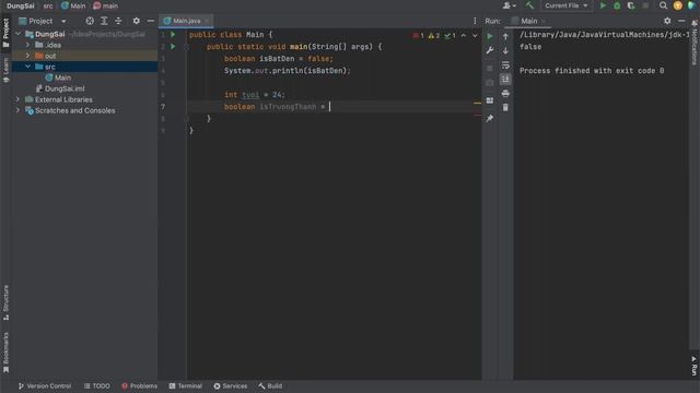 boolean - Cái Đúng Cái Sai trong JAVA | Code Thu смотреть онлайн
