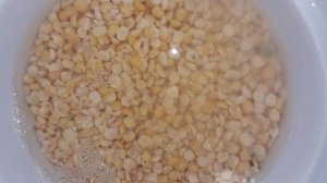 Гороховая каша в микроволновке
