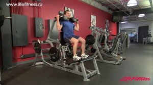 Вертикальные гак-приседания Hammer Strength