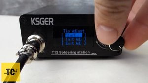 Паяльная станция KSGER на жалах T12 в алюминиевом корпусе