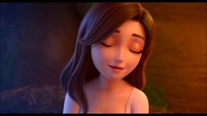 Мерлин помогает снять туфельки. Красные туфельки и семь гномов (2020)