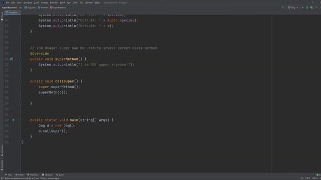 Super Keyword in Java | Super Keyword Tutorial смотреть онлайн