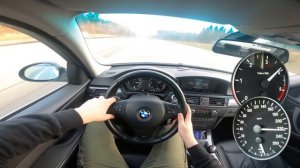 BMW E90 320d STAGE 1 INFINITAS TOP SPEED DRIVE ON GERMAN AUTOBAHN ?
