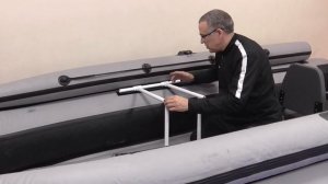 Монтаж и установка кресла в лодку ПВХ своими руками.