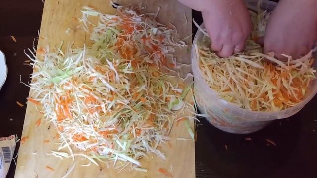 НАСТОЯЩАЯ КВАШЕНАЯ КАПУСТА НА ЗИМУ! смотреть онлайн