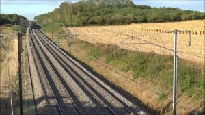 Видео Скоростной поезд Европа Франция Париж. Скоростная железная дорога Франция. Евростар TGV Поезд