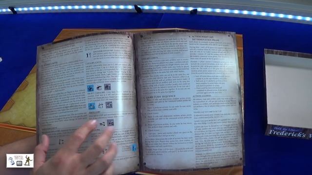 142.1.- Hold the Line: Frederick´s War (Worthington Games): componentes смотреть онлайн