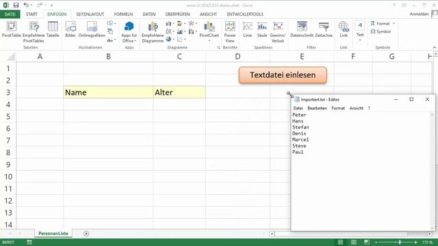 EXCEL VBA Fortgeschrittene #7 - Daten aus Textdokument einlesen / importieren (Line InPut) смотреть онлайн