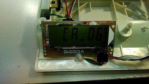 Весы M-ER 326 AFU LCD не показывают нагрузку