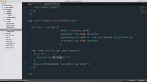 23.- Curso NodeJS - Mongoose Save