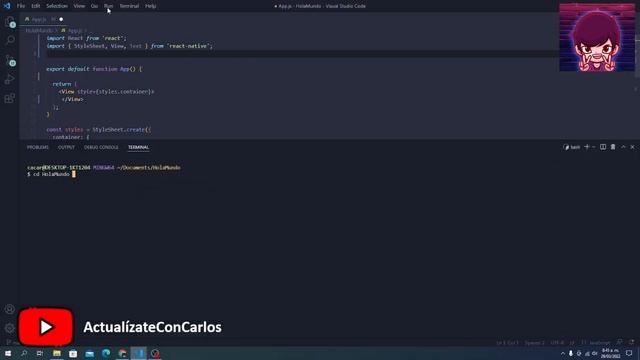 Como instalar y realizar la Geolocalización en Visual Studio (React Native) смотреть онлайн