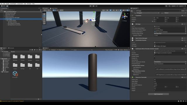 VR в Unity: XR Interaction Toolkit - Часть 2 (Перемещение/вращение) смотреть онлайн