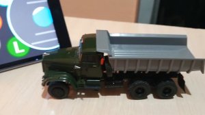 RC КрАЗ 256 самосвал в масштабе 1/43