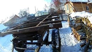 Прицеп зил -платформа