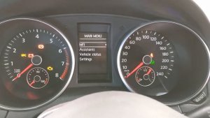 VW Golf Service Reminder Reset - 2012 VW Golf