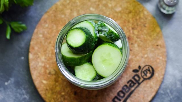 Огурцы кружочками на зиму
