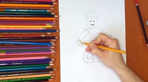 Как нарисовать лего. Онлайн-школа рисования "Малевашки"