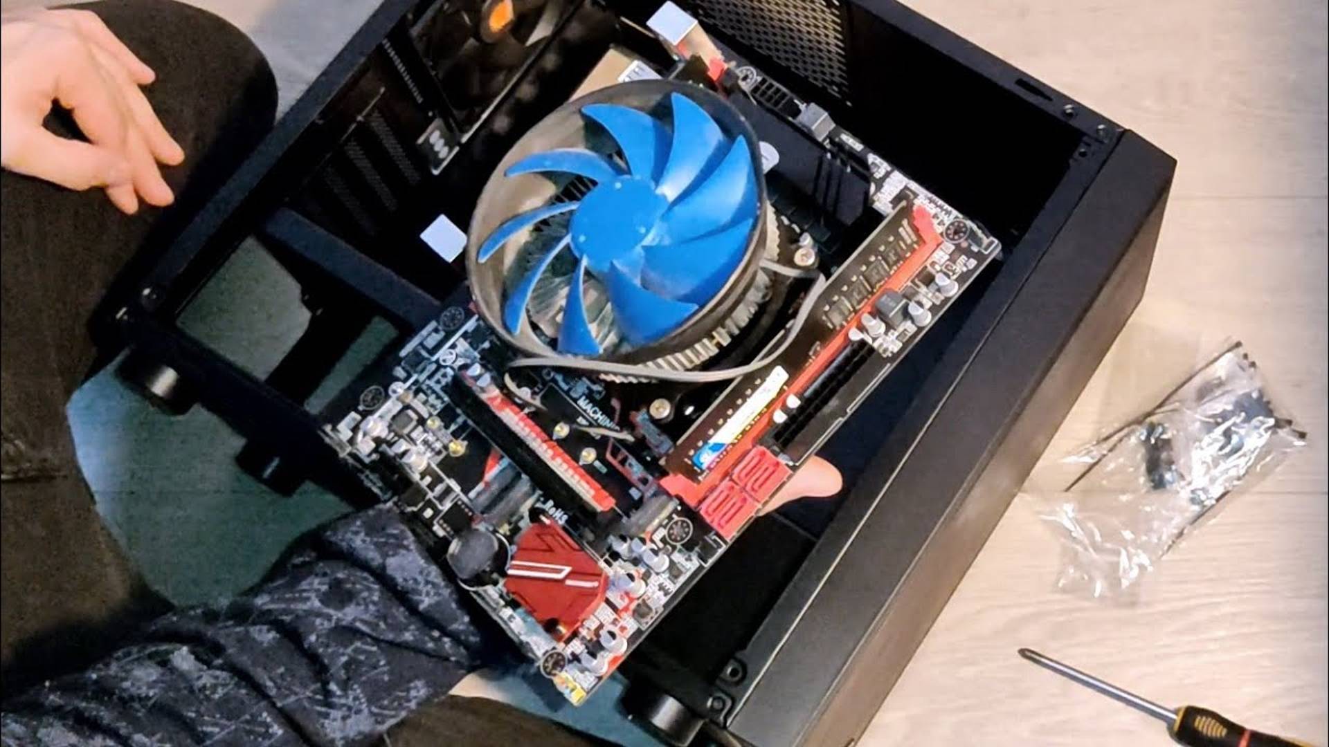 Собираю компьютер X99RS9-2640v3 с АлиЭкспресс