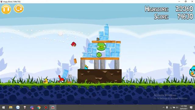Angry Birds REMADE by Blued 65 Gameplay смотреть онлайн
