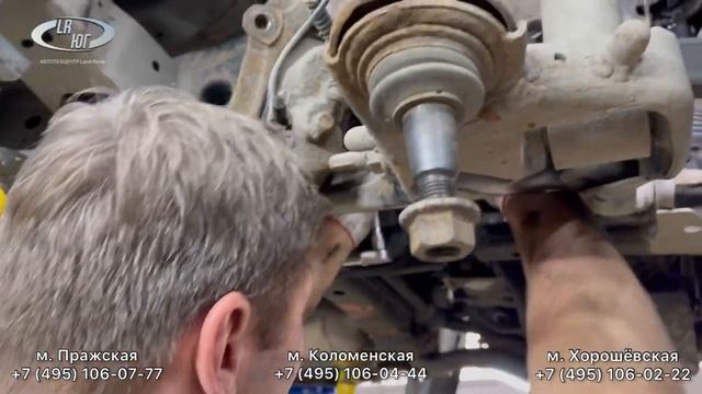 Снятие турбины без отрыва кузова Ленд Ровер Дискавери 4. Течь масла смотреть онлайн