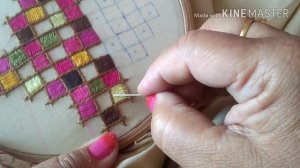 195-Very easy geometric motifs on your kurti/cushions/bedsheets(Hindi/Urdu)