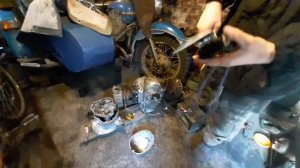 Установка зажигания Совек на двигатель мотоцикла К750